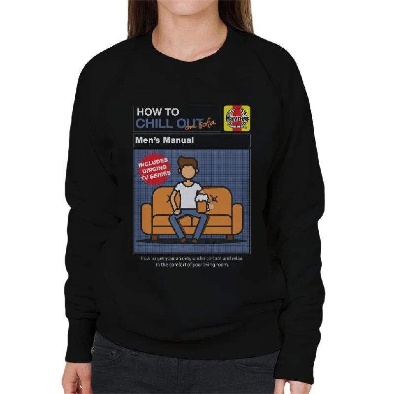 eco-friendly sports hoodieHaynes How To Chill Out On Sofa Women's Sweatshirt