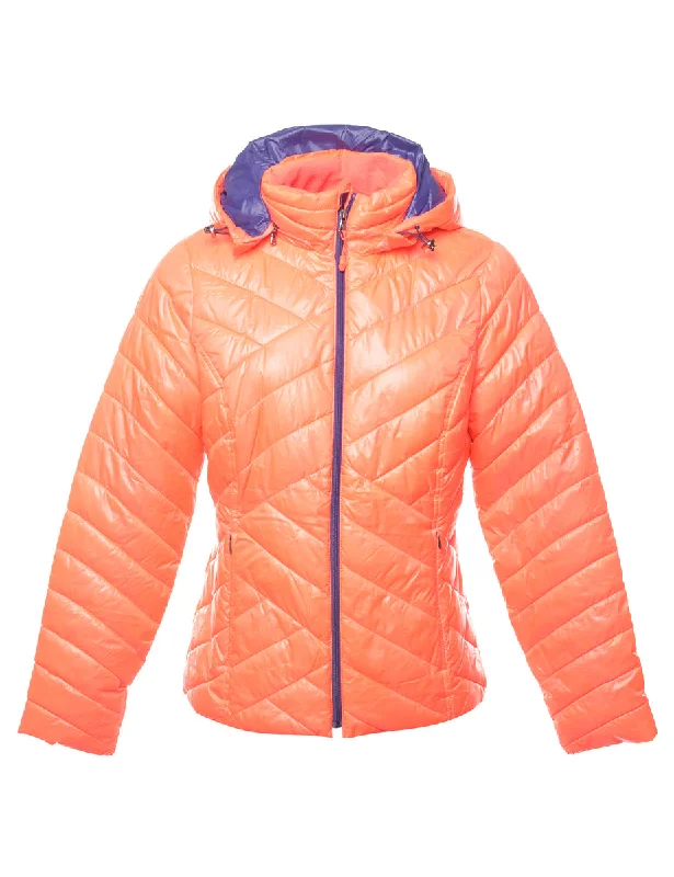 Exclusive Offers trendy bomber coatTek Gear Coral Puffer Jacket - M