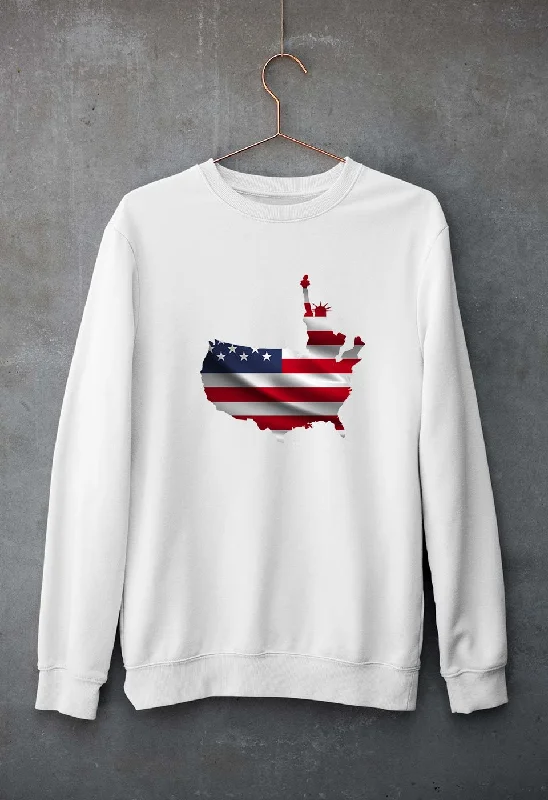 bold workout sweatshirtUSA America Unisex Sweatshirt for Men/Women