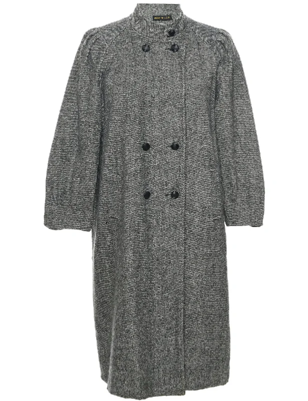 Holiday Sale cozy wool-blend coatDouble Breasted Wool Coat - M