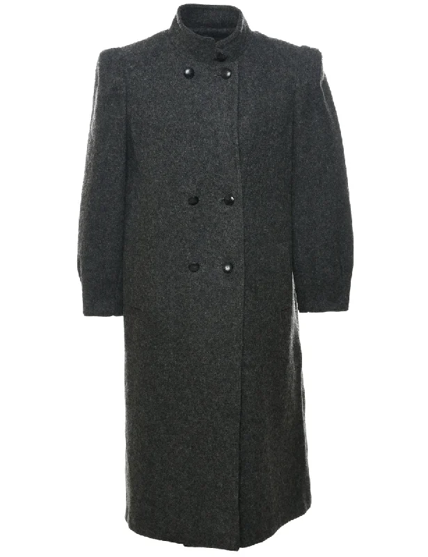Midnight Sale everyday winter coatDouble Breasted Wool Coat - M