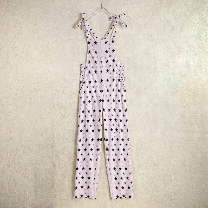 Lowest Price Stars On Pink Women's Jumpsuit