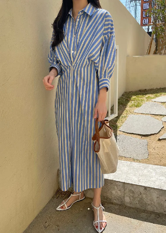 Price Slash textured dressOriginal Blue Striped Button Cotton Shirts Dress Bracelet Sleeve Price Slash textured dressOriginal Blue Striped Button Cotton Shirts Dress Bracelet Sleeve