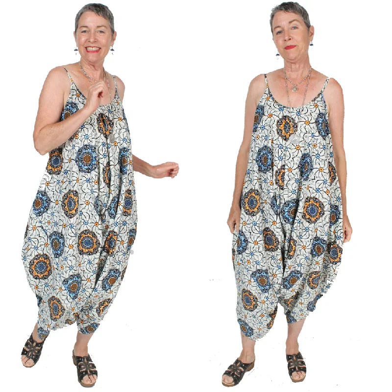 Discount Days Sunheart Cotton Jumpsuit Romper Boho Hippie Chic Resort Wear Sml-3X