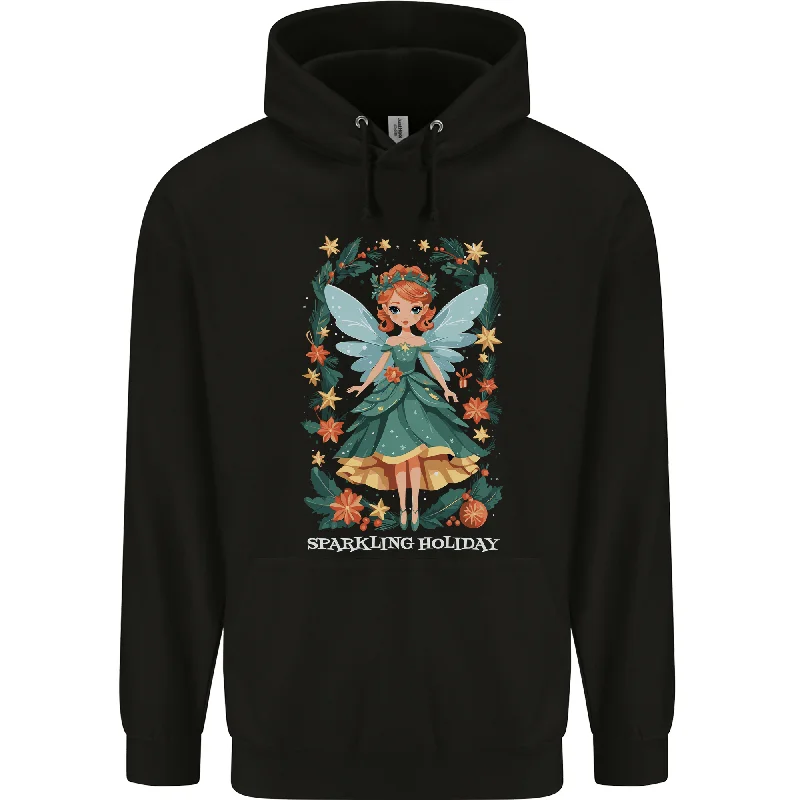 Unmissable Offer slim fit hoodieA Christmas Fairy Sparkling Holiday Xmas Mens 80% Cotton Hoodie Unmissable Offer slim fit hoodieA Christmas Fairy Sparkling Holiday Xmas Mens 80% Cotton Hoodie