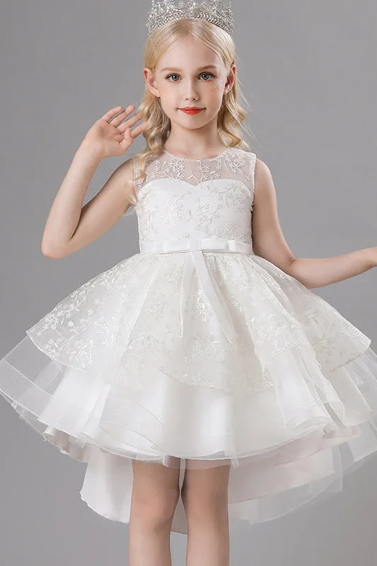 Discount Extravaganza vintage-inspired dressA-Line Scoop Neck Sleeveless High-Low Tulle Flower Girl Dresses 689179187830 Discount Extravaganza vintage-inspired dressA-Line Scoop Neck Sleeveless High-Low Tulle Flower Girl Dresses 689179187830