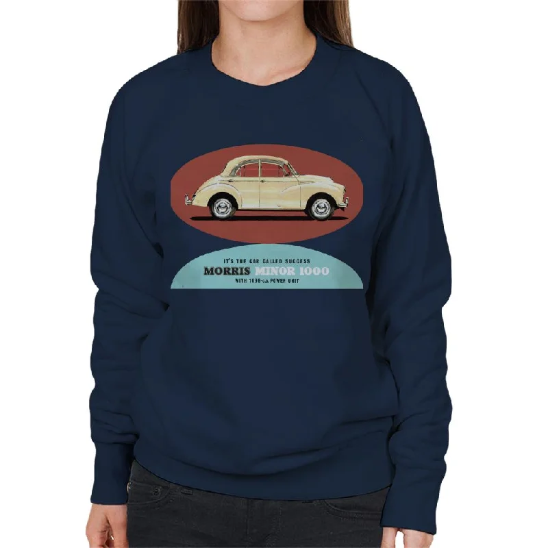 high-performance athletic hoodieMorris Minor 1000 Its The Car Called Success British Motor Heritage Women's Sweatshirt