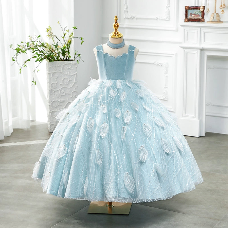 The Best Prices fitted cocktail dressGirls Birthday Dress Children Blue Ball Princess Dress The Best Prices fitted cocktail dressGirls Birthday Dress Children Blue Ball Princess Dress