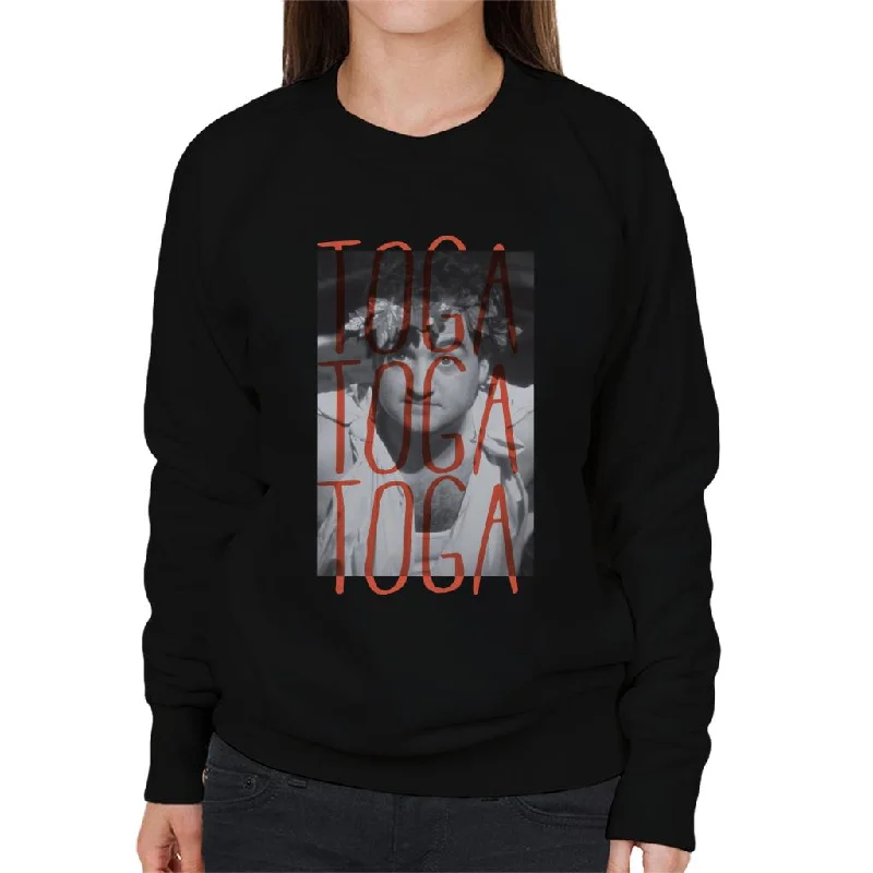 Super Sale bold workout sweatshirtAnimal House Bluto Toga Toga Toga Women's Sweatshirt