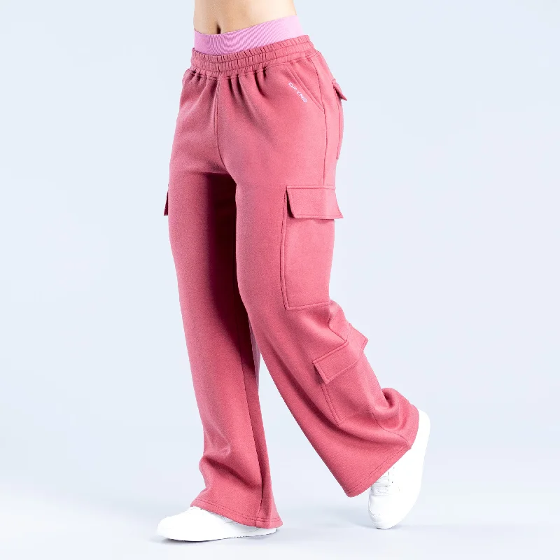 Deal Frenzy sleek gym hoodieLanyi Edit Wide Leg Cargo Joggers