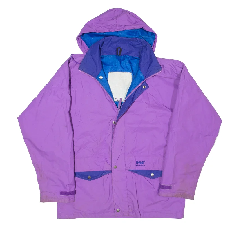 puffer jacketHELLY HANSEN Rain Jacket Purple 80s Womens XL