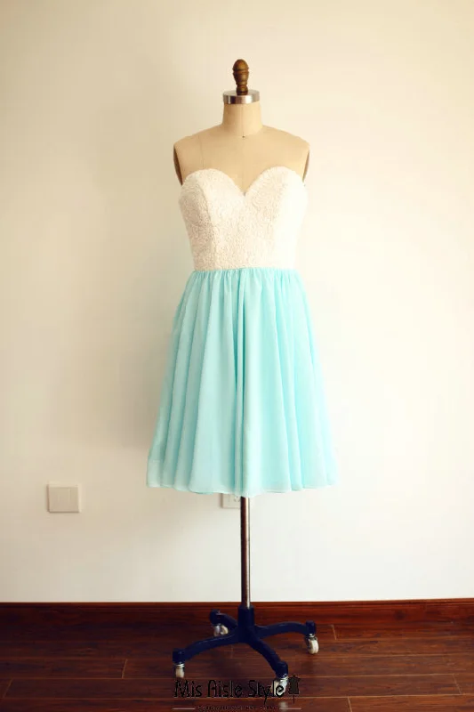 Online Only oversized dressKnee Length Vintage Wedding Guest Dress