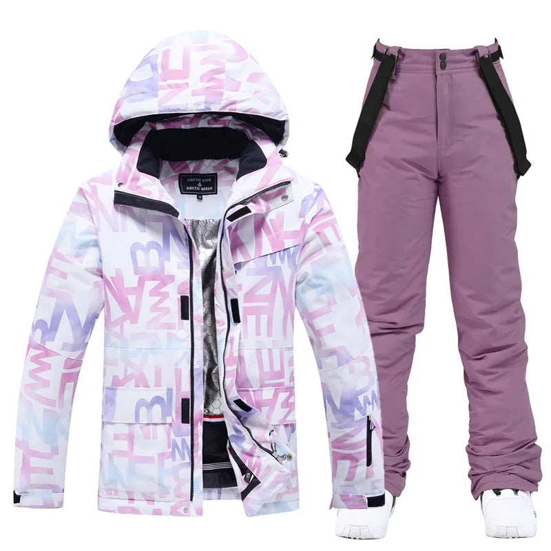 Price Meltdown high-quality coatARCTIC QUEEN -Women-Ski-Suit-Winterproof-Jacket-Pants Price Meltdown high-quality coatARCTIC QUEEN -Women-Ski-Suit-Winterproof-Jacket-Pants