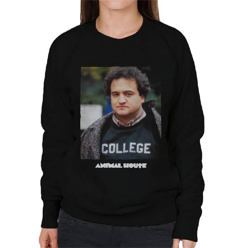 TIME-Limited Offer cozy workout hoodieAnimal House John Bluto Blutarsky College Women's Sweatshirt