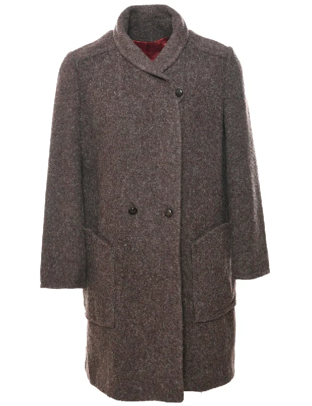 Exclusive Access stylish raincoatDouble Breasted Wool Coat - L