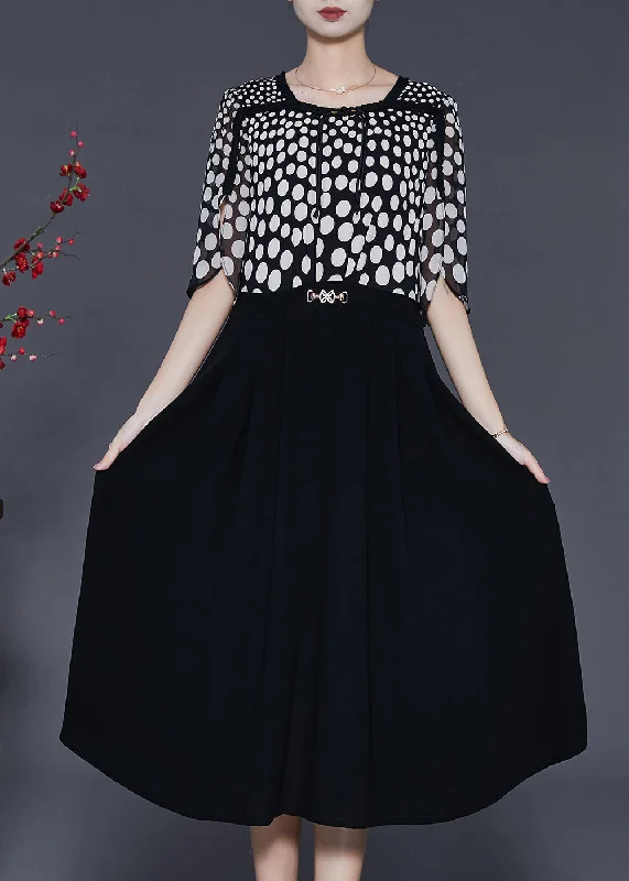 Clearance Sale wool dressFrench Black Print Patchwork Spandex Dresses Batwing Sleeve Clearance Sale wool dressFrench Black Print Patchwork Spandex Dresses Batwing Sleeve