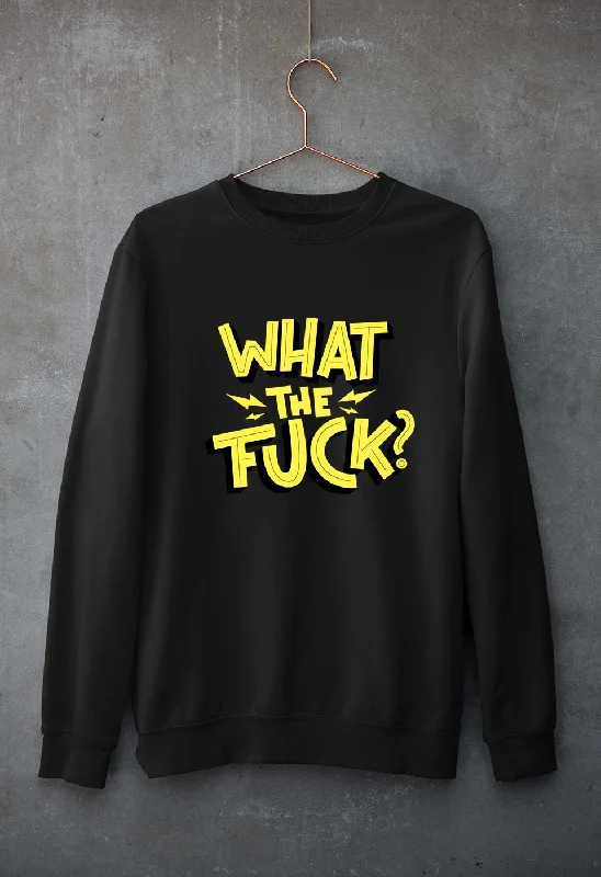 Price Drop comfy workout wear hoodieWhat The Fuck Unisex Sweatshirt for Men/Women