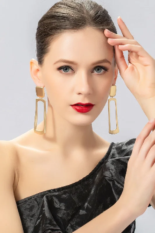 Bargain Prices wrap dressPersonalized geometric fashion all-in-one mid-length ear clips 619606833719