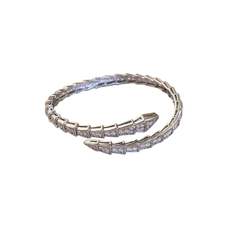 Super Savings one-shoulder dressMicroencrusted with zircon snake head spirit snake bracelet 720447791205 Super Savings one-shoulder dressMicroencrusted with zircon snake head spirit snake bracelet 720447791205