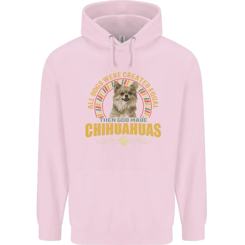 oversized hooded sweatshirtA Chihuahua Dog Mens 80% Cotton Hoodie