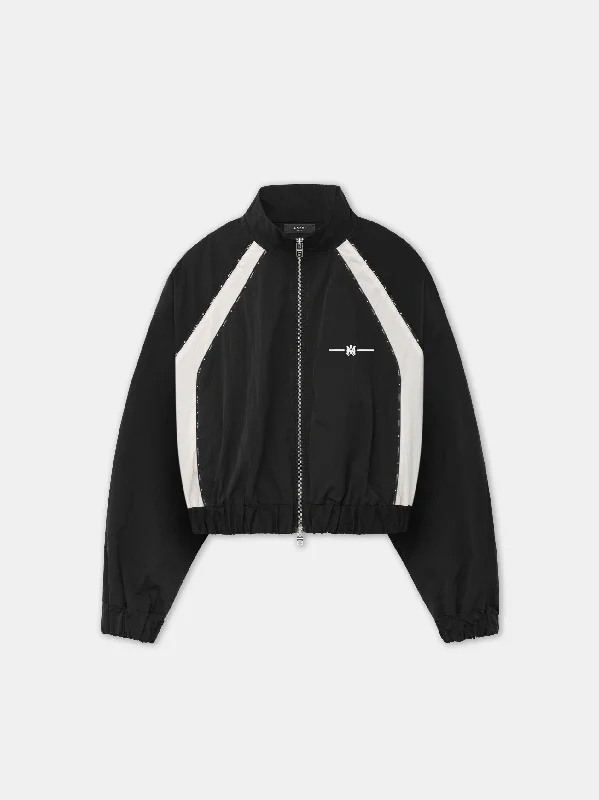 Clearance Sale comfy workout wear hoodieWOMEN - WOMEN'S RAGLAN MA TRACK JACKET - Black